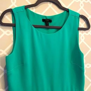 J Crew Green Dress